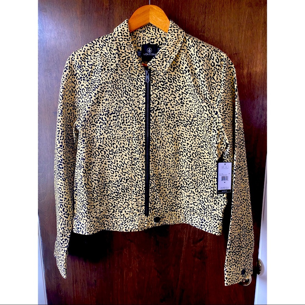 Leopard print jacket
